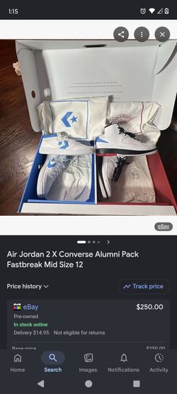 Air Jordan x2 converse alumni pack
