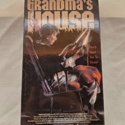 Grandma’s House VHS Rare 80s Horror Thriller Nico Mastorakis