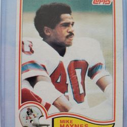 82 Topps Mike Haynes!