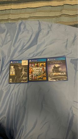 PS4 Games. 40$ for all