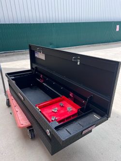 🔧 Weather Guard 121-52-01 Low Profile Truck Tool Box - Excellent Condition!