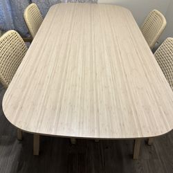 Bamboo Dining Table For Sale 