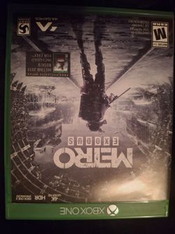 Metro Exodus Xbox One Game