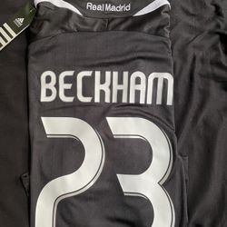David Beckham Real Madrid Jersey 
