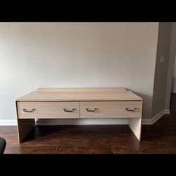 Woodenw Tv Stand for 75 inch for Two stands