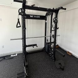 * NEW IN BOX - Major B52 PRO - Squat Rack Power Cage Functional Trainer with Smith Machine 