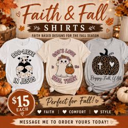 Faith & Fall Shirts