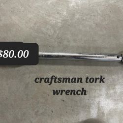 Craftsman Torque Wrench

