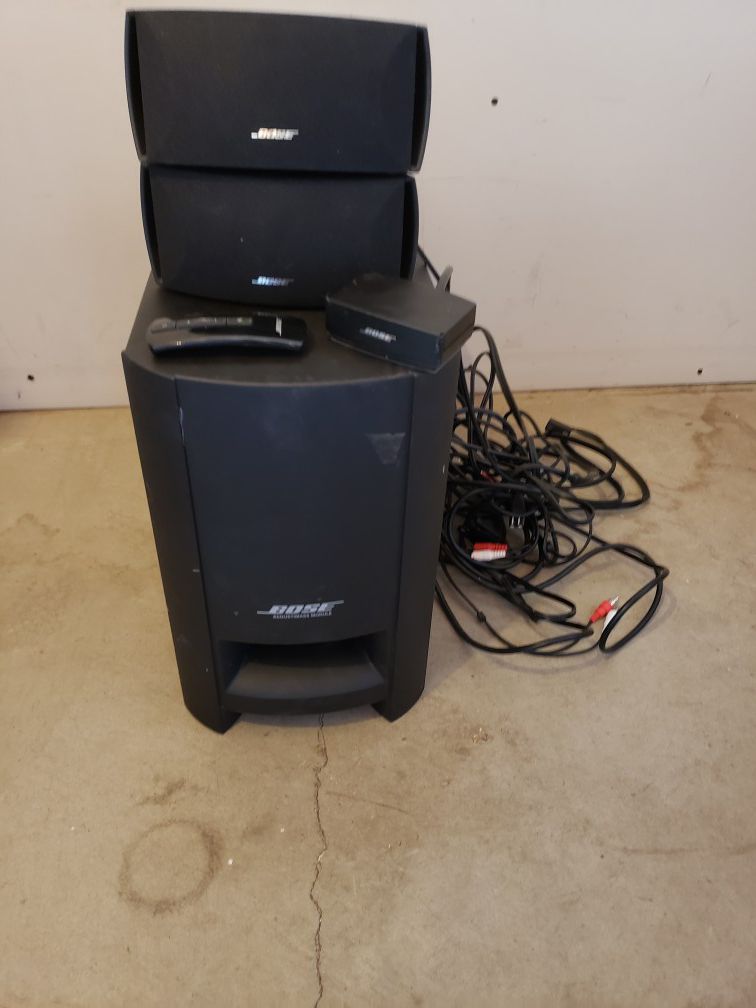 Bose Cinemate GS Series II Digital Home Theater Subwoofer Speakers System