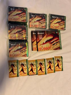 MTG the hobbit different collector boxes/packs