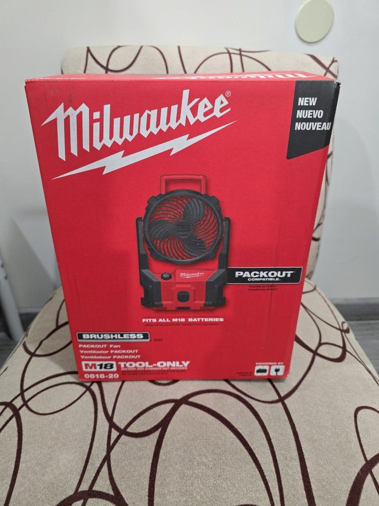 Milwaukee Packout Fan