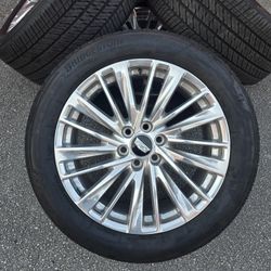 Cadillac Escalade 22-inch Oem Rims With Bridgestone Tires