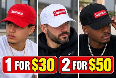 Supreme Box Logo Dad Hat