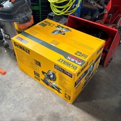 New DCS781B 12” 60v Dewalt Miter Saw