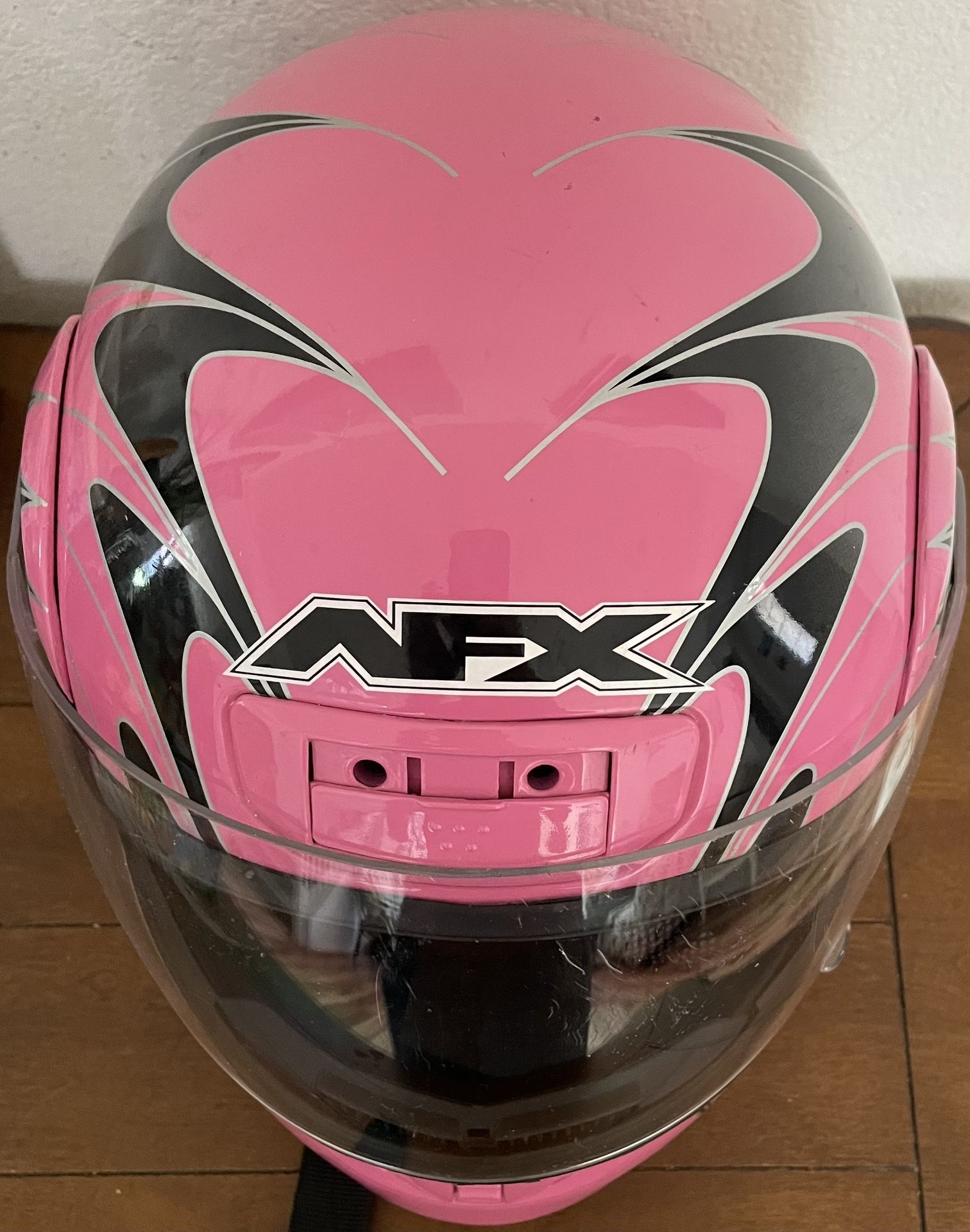 AFX FX-97 DOT Motorcycle Helmet Pink Size M