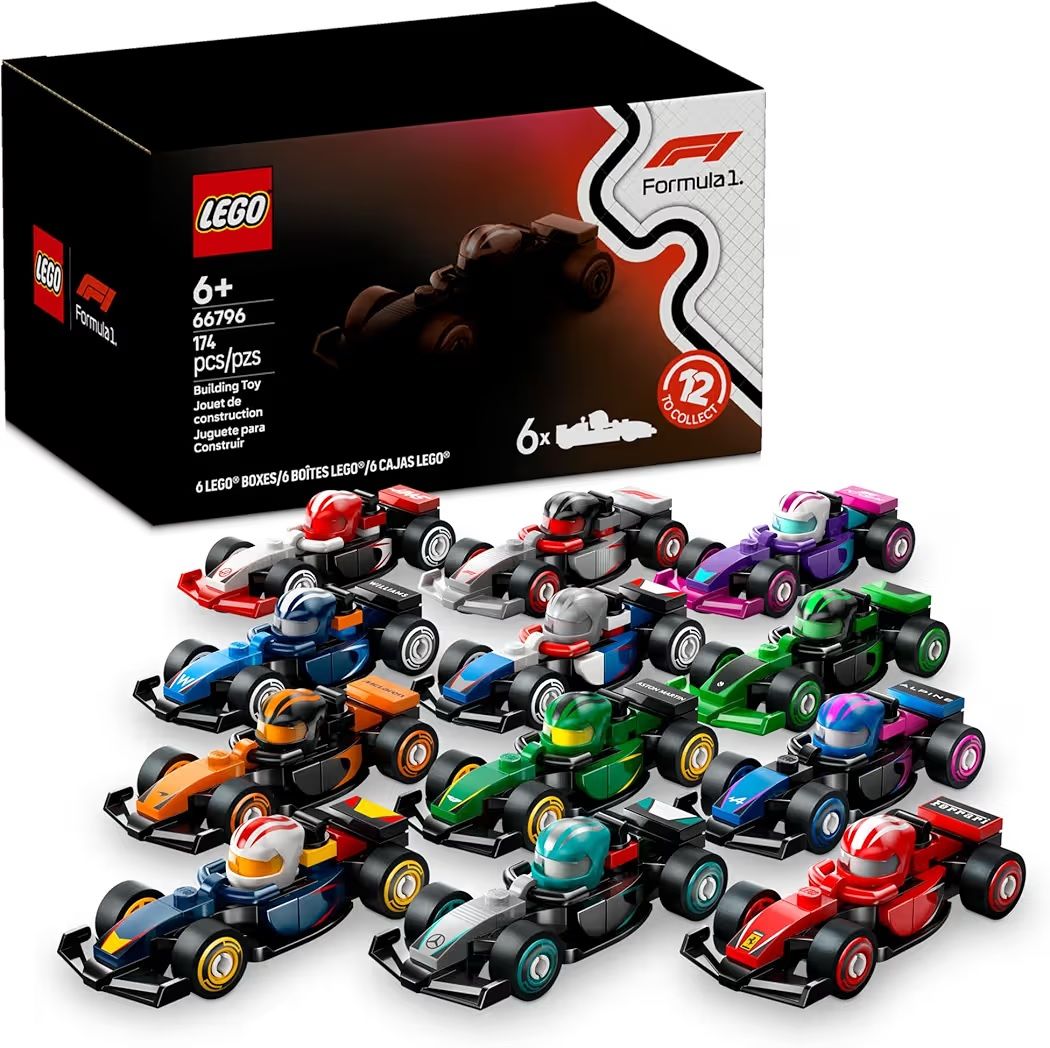 Lego F1 6 Pack Box