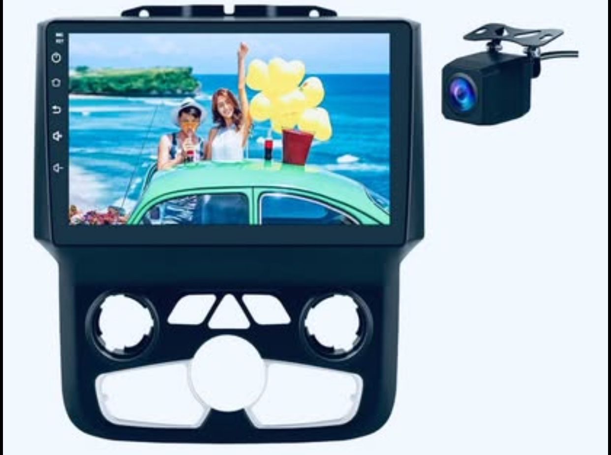Double Din Car Stereo For 2013-2019 Dodge Ram AUTO AC #25