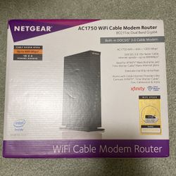 Netgear AC 1750 Wifi Cable Modem Router
