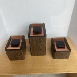 Vintage 1970’s Canisters by Kronex. 