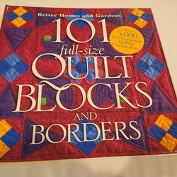 101 Full-Size Quilt Blocks & Borders Book
