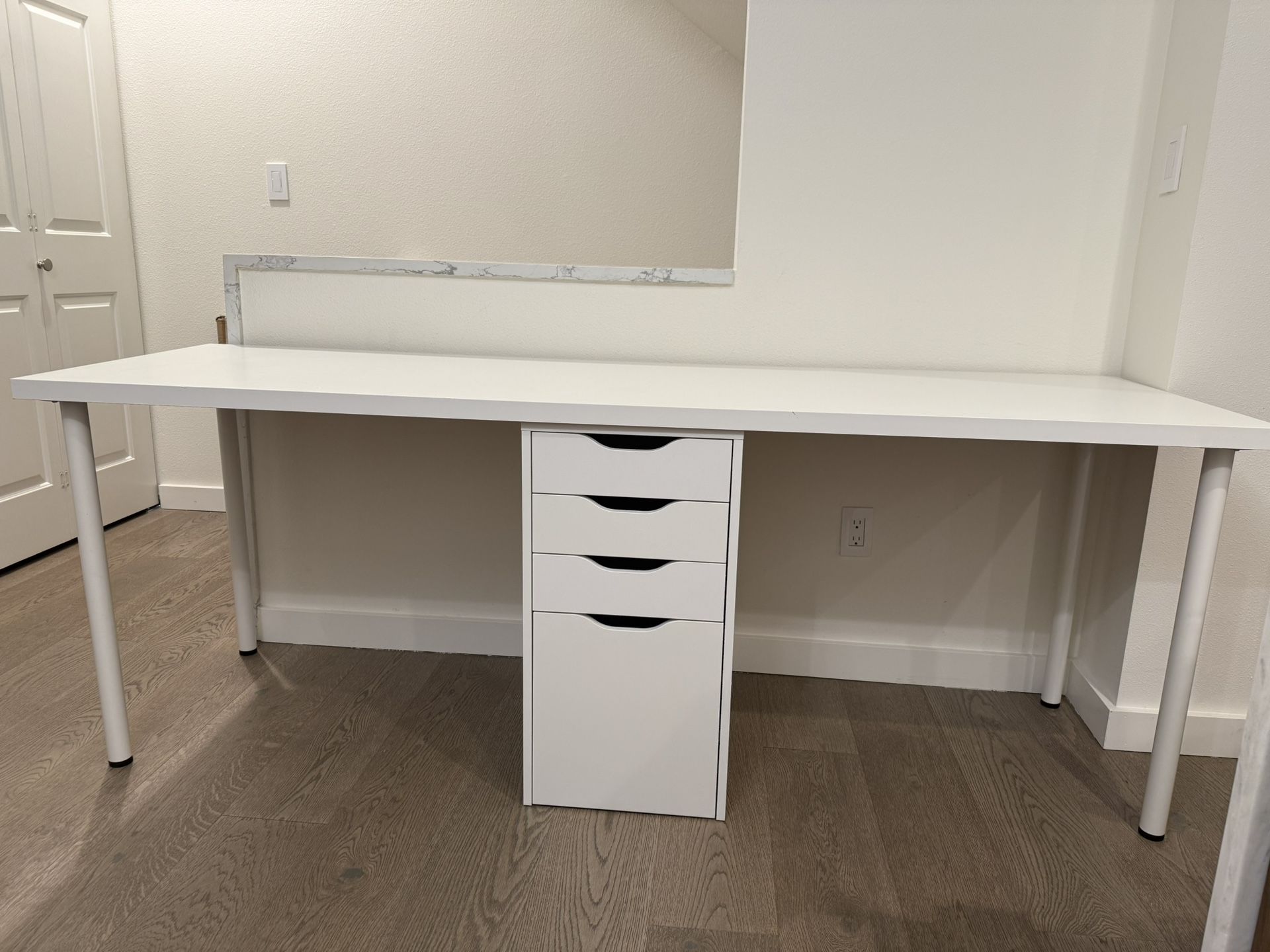 Ikea Lagkapten Desk Top and legs