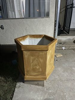 Hexagonal, Mediterranean pots, cement
