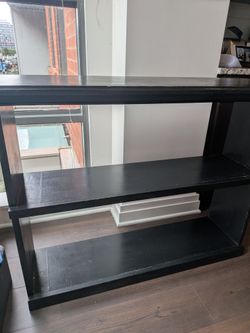 FREE - Solid wood 2-shelf bookcase