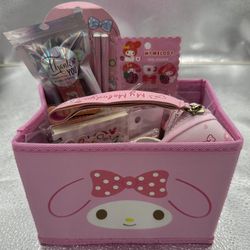 Hello Kitty And Friends My Melody Staionary Storage Box