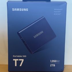 Samsung T7 2TB External SSD brand new hard drive storage USB C Windows Mac