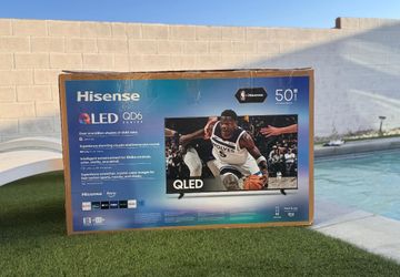 50” Hisense smart 4k Qled tv