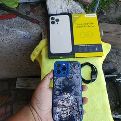 256GB Gold Edition Iphone 13 Pro Max 256GB Unlocked original t-mobile now boost mobile all Unlocked paid off with box & case $500! Or closer offer