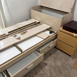 Twin Bed With Drawers