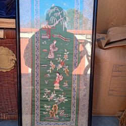 Intricately Hand Stitched Japanese Triple Mat.