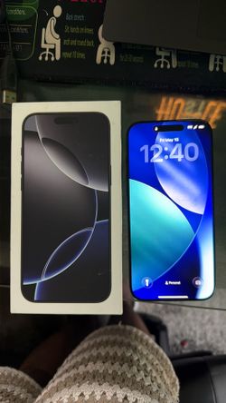 Iphone 16 pro max 512 GB carrier Unlocked