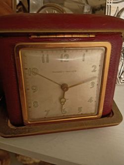 1930s  travel alarm (As found)