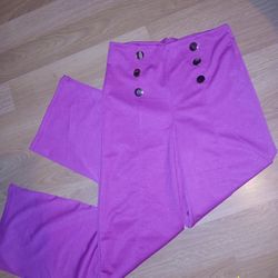 Size Medium Womens Pants Hot Pink 