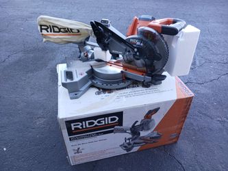 Ryobi 18 volt 7 1/4 inch sliding miter saw