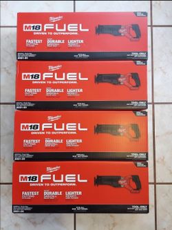 New Milwaukee FUEL Reciprocating Sawzall M18 - Tool Only.