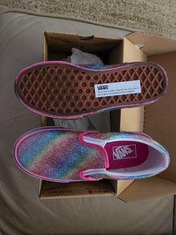 VANS glitter shoes Size 1 30.00