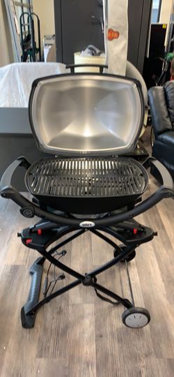 New Weber Q2400 Electric Grill with Grill Cart - 2 Available
