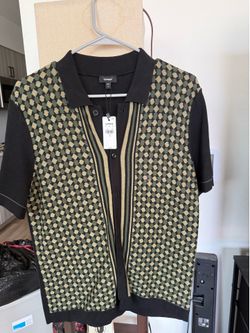 Express men’s knit polo