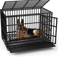 48 Inch Grey Dog Crate