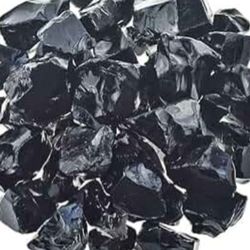 35g Small Black Obsidian Crystal Nuggets In Tough 