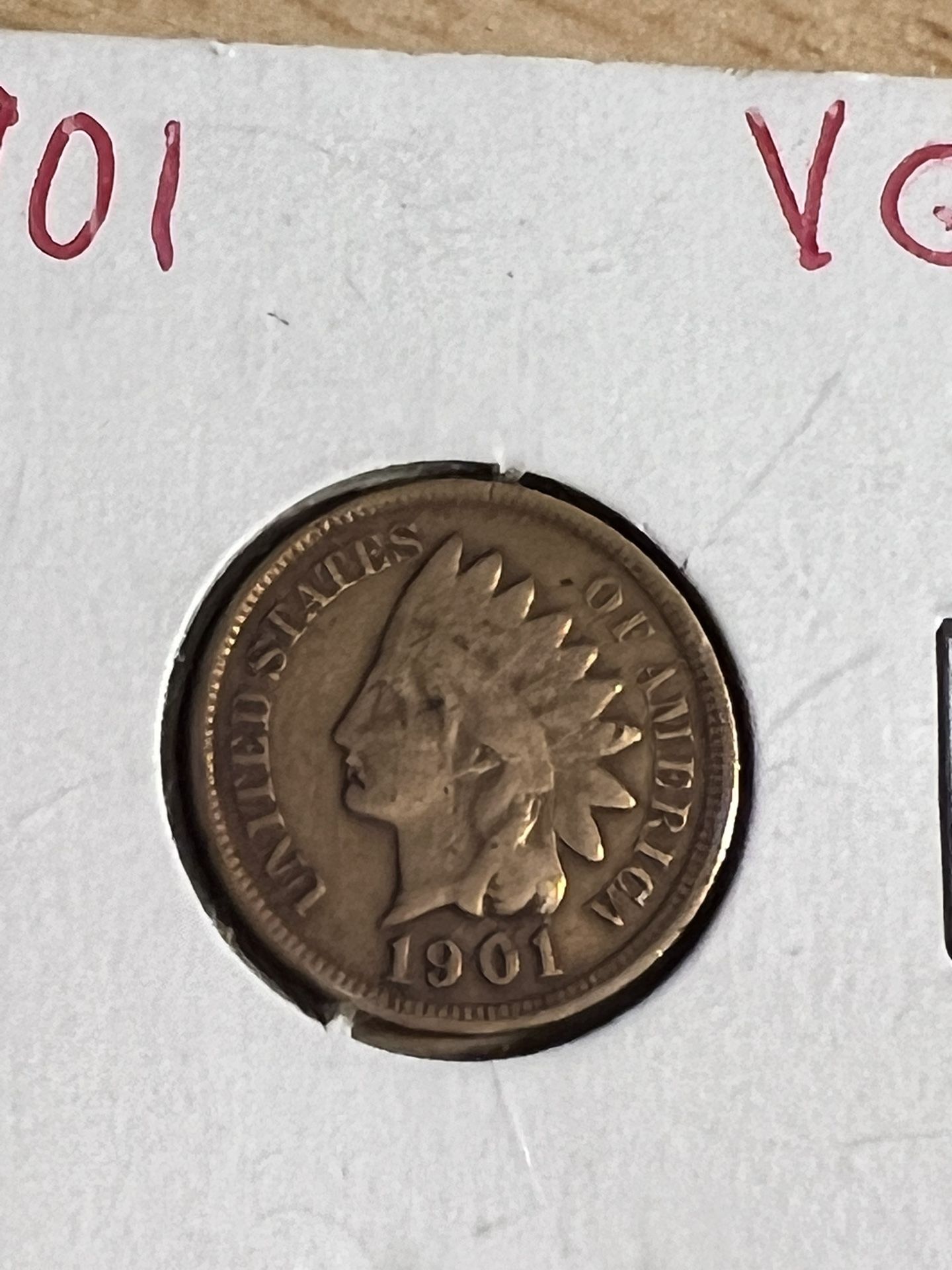 1901 US penny