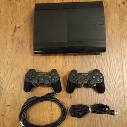 500gb Sony Playstation 3 Ps3 Super Slim 