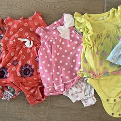 Baby Girl Dresses Size 0-6 Months