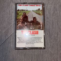 The Clash Combat Rock Cassette