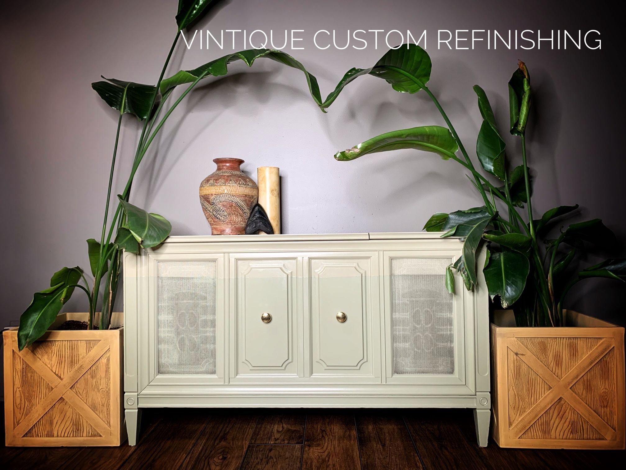 Stereo Console Table