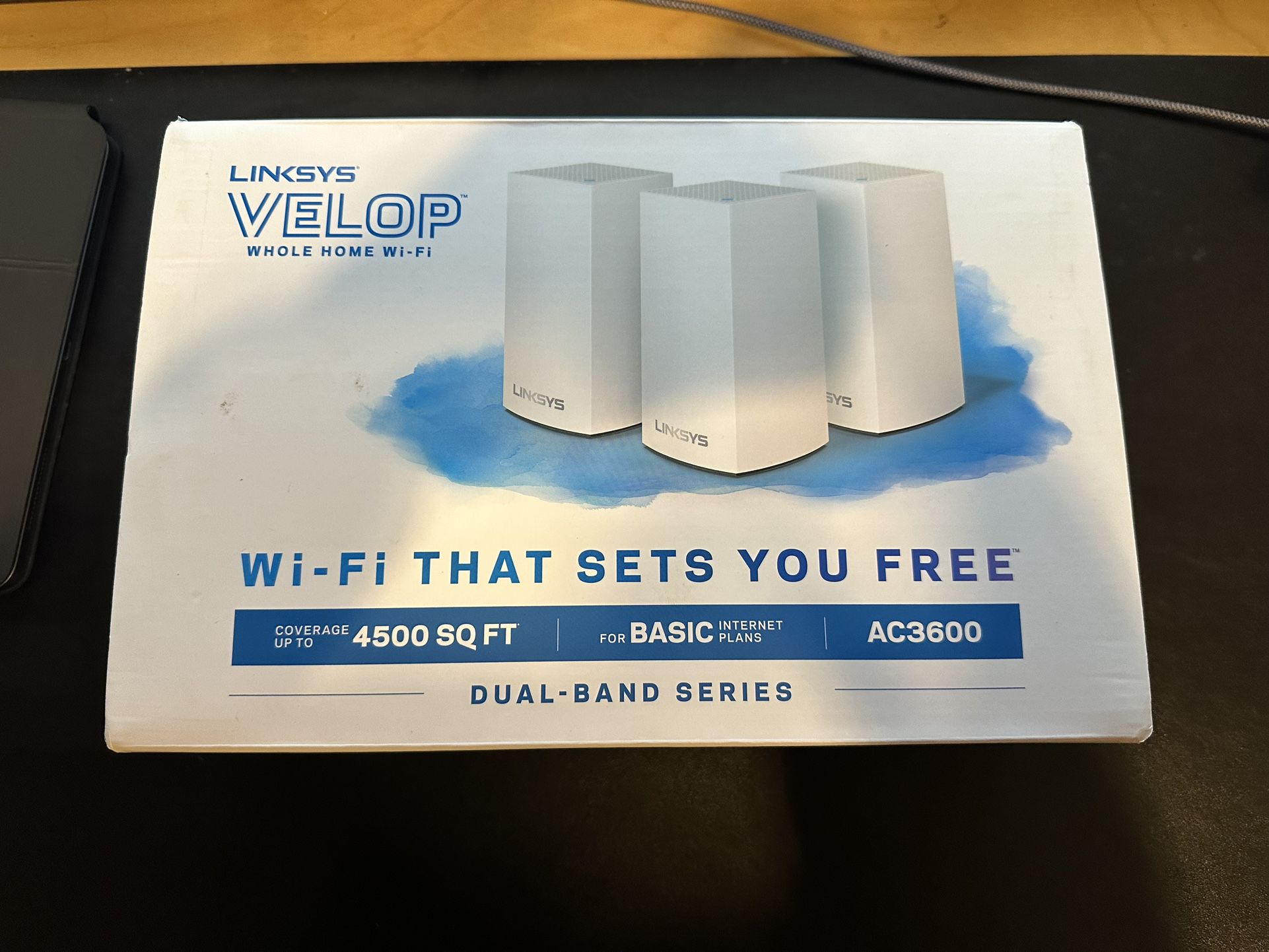 Linksys Velop WiFi Home Mesh Router 3 Pcs
