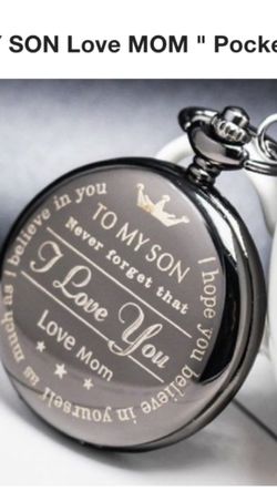 Love Mom Pocket Watch